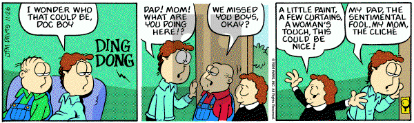 Garfield on Monday November 26, 1984 Comic Strip