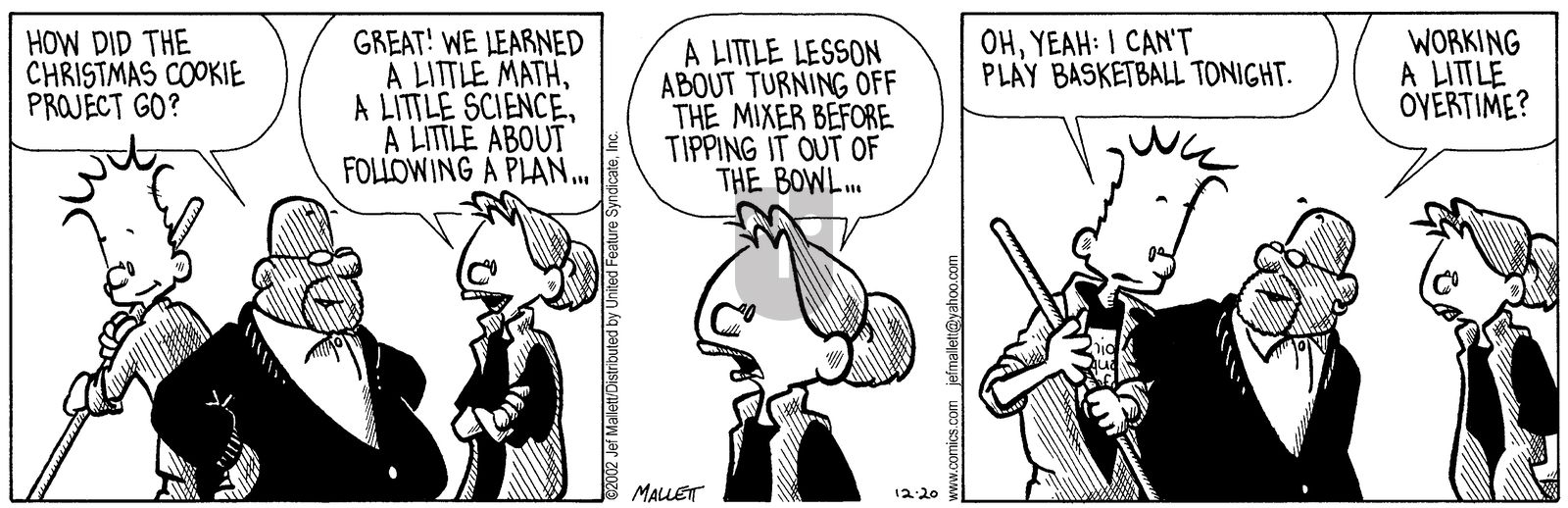 Frazz - Friday December 20, 2002 Comic Strip
