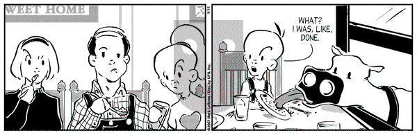 Cow and Boy Classics on Saturday September 15, 2007 Comic Strip