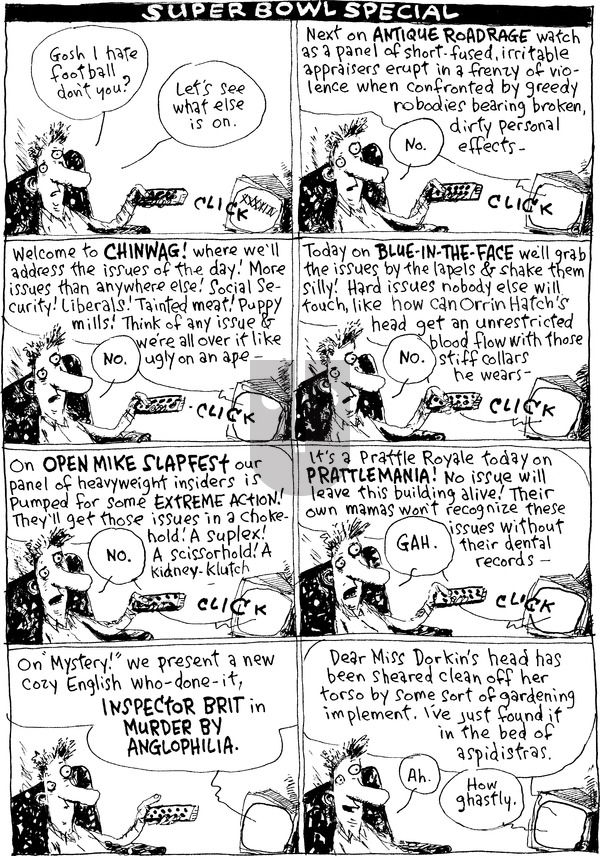 Richard's Poor Almanac on Sunday January 23, 2011 Comic Strip