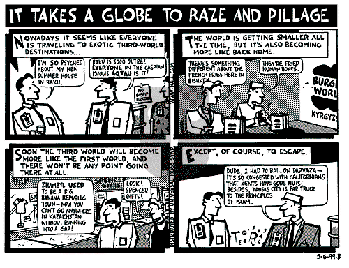 Ted Rall on Saturday May 8, 1999 Comic Strip