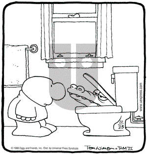 Ziggy on Saturday October 23, 1999 Comic Strip