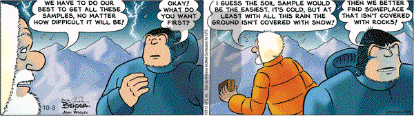 Alley Oop on Wednesday October 3, 2018 Comic Strip