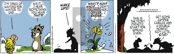Over the Hedge on Monday March 22, 2010 Comic Strip