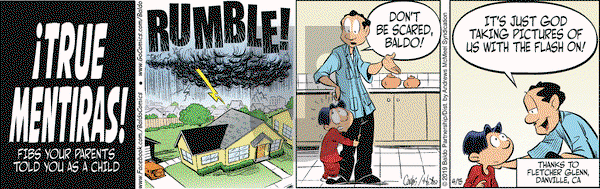 Baldo on Monday April 15, 2019 Comic Strip