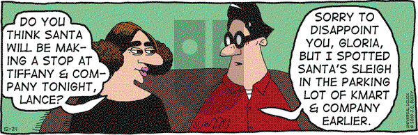 The Fusco Brothers - Friday December 24, 2010 Comic Strip