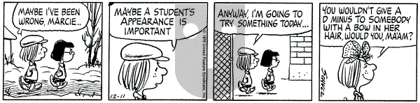 Peanuts on Tuesday December 11, 1979 Comic Strip