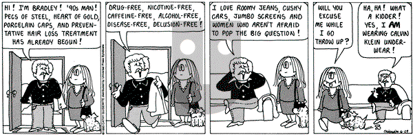 Cathy Classics on Tuesday June 29, 1993 Comic Strip