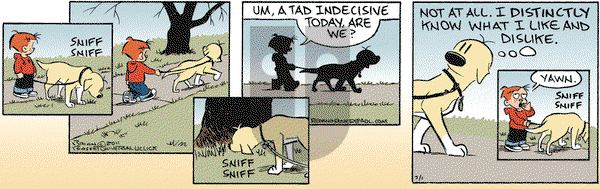Red and Rover on Tuesday March 1, 2011 Comic Strip