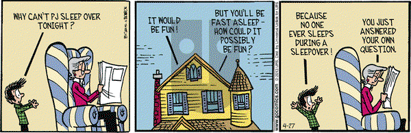 Grand Avenue on Saturday April 27, 2013 Comic Strip