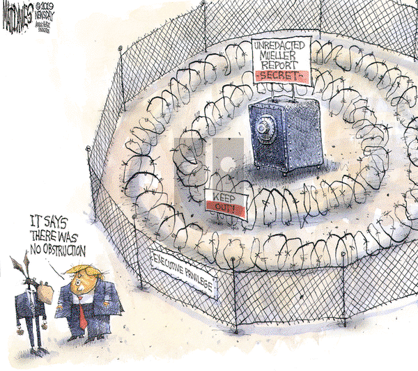 Matt Davies on Thursday May 9, 2019 Comic Strip