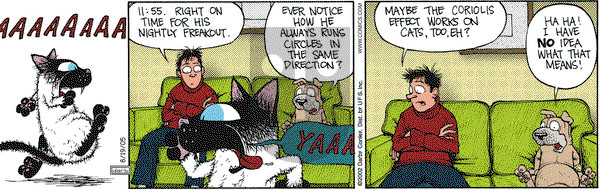 Get Fuzzy - Friday August 19, 2005 Comic Strip