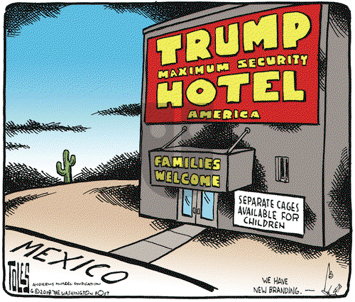 Tom Toles on Wednesday June 20, 2018 Comic Strip