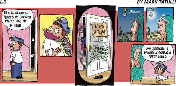 Lio on Sunday April 22, 2012 Comic Strip