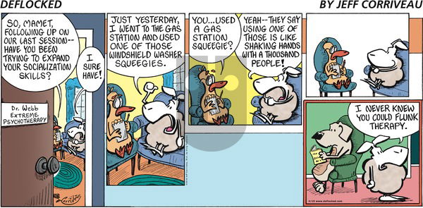 DeFlocked on Sunday April 15, 2018 Comic Strip