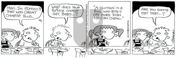 Soup to Nutz - Old on Friday October 4, 2002 Comic Strip