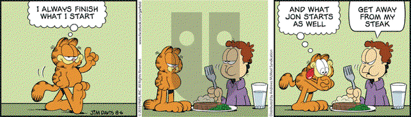 Garfield on Tuesday August 6, 2019 Comic Strip