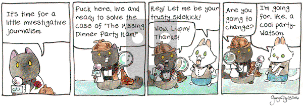 Breaking Cat News on Tuesday August 9, 2016 Comic Strip