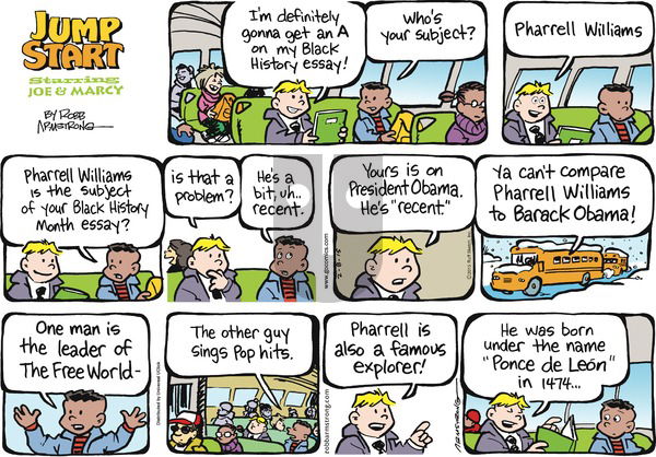 JumpStart on Sunday February 8, 2015 Comic Strip
