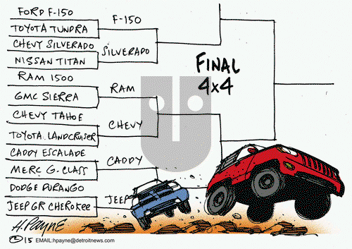 Henry Payne on Thursday March 26, 2015 Comic Strip
