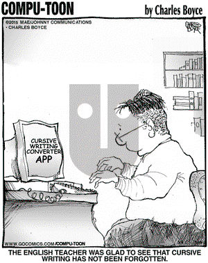 Compu-toon on Monday March 9, 2015 Comic Strip