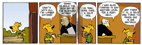 Barkeater Lake on Monday March 10, 2025 Comic Strip