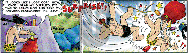 Alley Oop on Monday April 25, 2016 Comic Strip