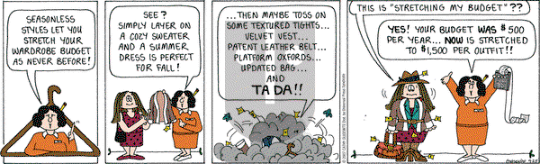 Cathy Classics on Tuesday September 25, 2007 Comic Strip