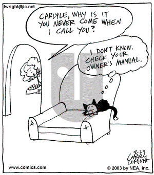 Kit 'N' Carlyle on Monday September 29, 2003 Comic Strip