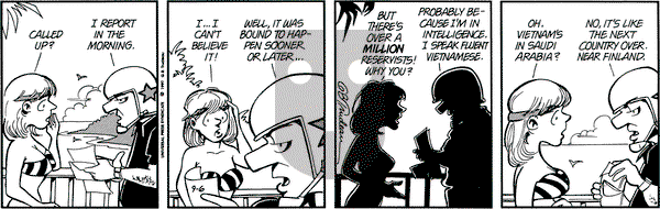 Doonesbury on Thursday September 6, 1990 Comic Strip
