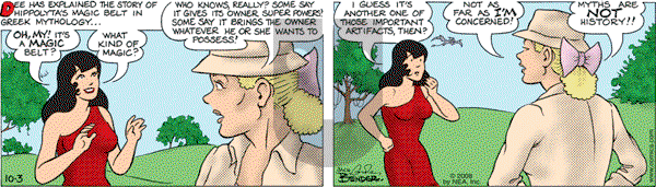 Alley Oop on Friday October 3, 2008 Comic Strip