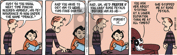 Pooch Cafe on Thursday January 12, 2012 Comic Strip