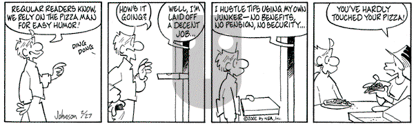 Arlo and Janis on Wednesday February 27, 2002 Comic Strip