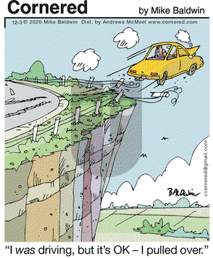 Cornered on Thursday December 3, 2020 Comic Strip