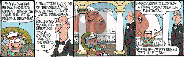 Monty on Monday March 8, 2021 Comic Strip