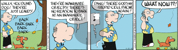 Drabble on Friday November 5, 2010 Comic Strip