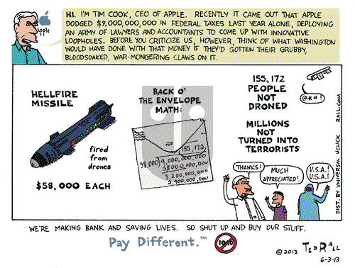 Ted Rall on Monday June 3, 2013 Comic Strip