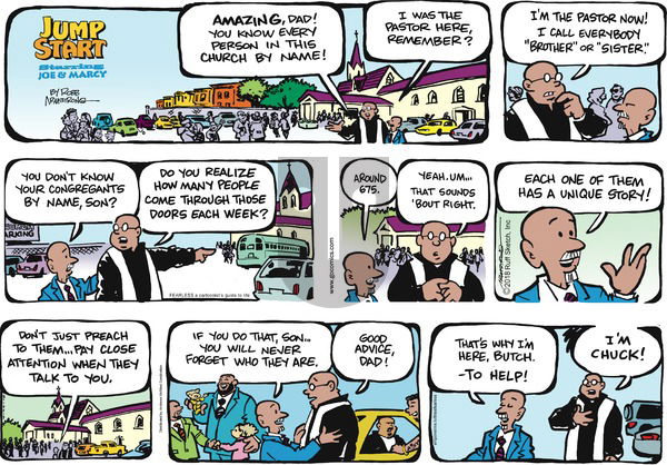 JumpStart on Sunday April 22, 2018 Comic Strip