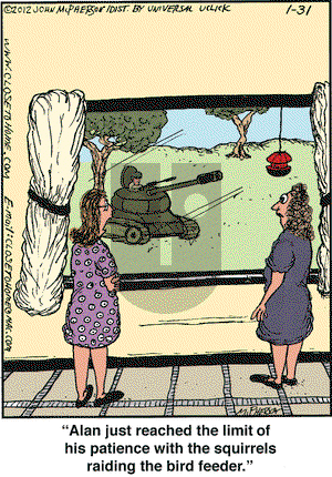 Close to Home on Tuesday January 31, 2012 Comic Strip