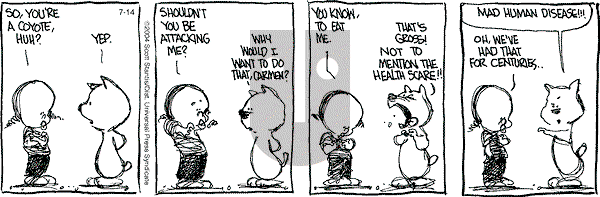 Prickly City on Wednesday July 14, 2004 Comic Strip
