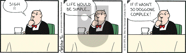 The Born Loser on Thursday April 21, 2016 Comic Strip