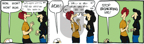 The Buckets on Wednesday September 30, 2009 Comic Strip