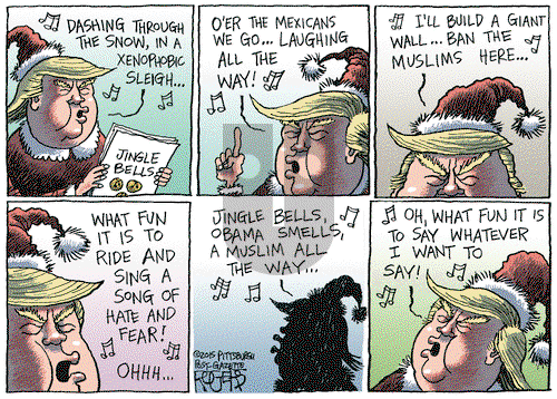 Rob Rogers on Tuesday December 22, 2015 Comic Strip