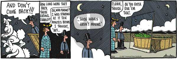 Overboard on Wednesday June 27, 2007 Comic Strip