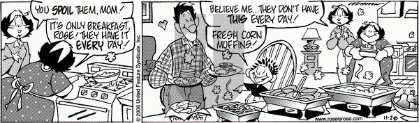 Rose is Rose on Tuesday November 28, 2006 Comic Strip