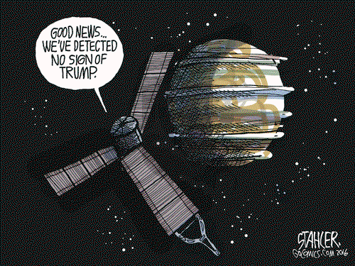 Jeff Stahler on Wednesday July 6, 2016 Comic Strip