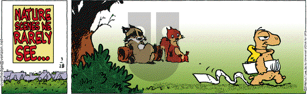 Over the Hedge on Friday March 28, 2014 Comic Strip