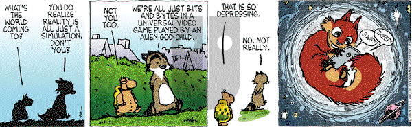 Over the Hedge on Saturday November 5, 2016 Comic Strip