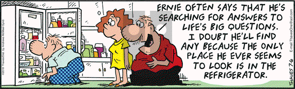 Frank and Ernest on Friday July 6, 2018 Comic Strip