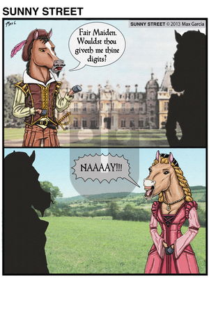 Sunny Street on Wednesday July 10, 2013 Comic Strip